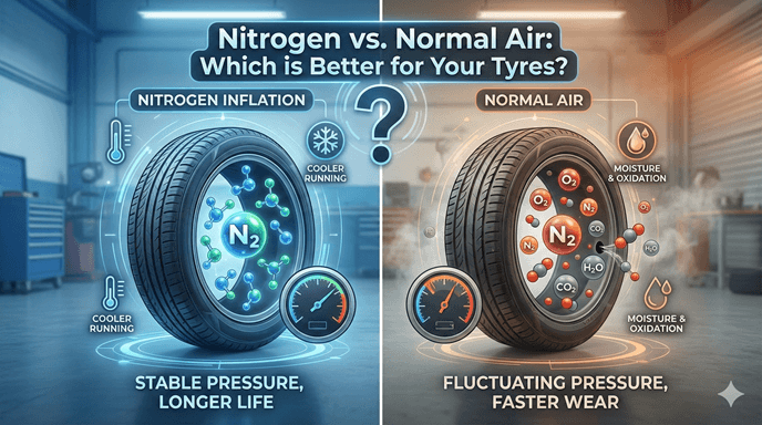 Nitrogen vs. Normal Air: Which is Better for Your Tyres?